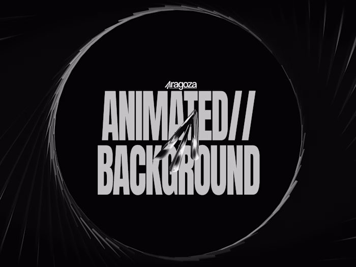 Animated background (spline)