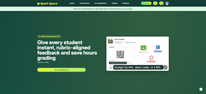 AI writing tutor for schools