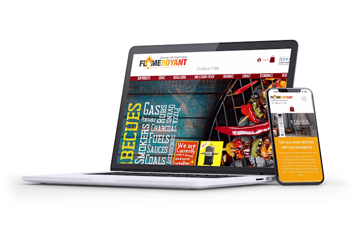 Flameboyant - Ecommerce Website