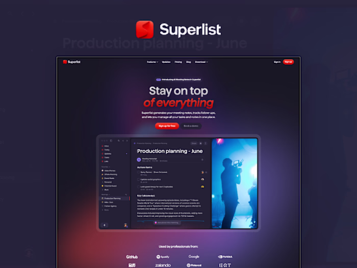 Superlist WordPress Site Design