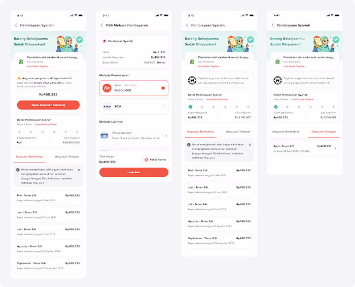 Help User To Pay The Installment On Flip Lending Way Easier