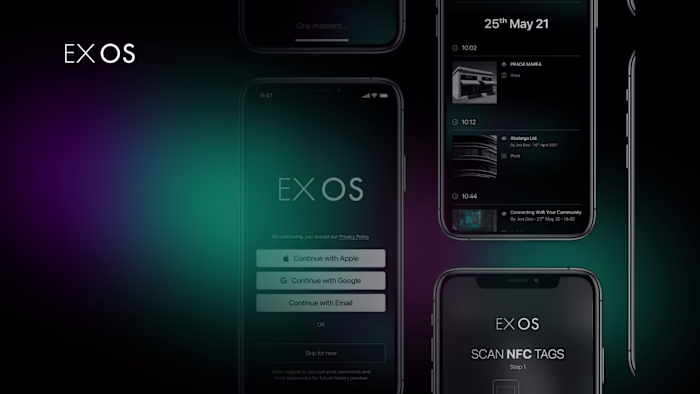 Experience OS - The first in location  storytelling CMS App 