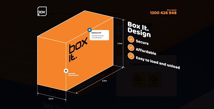 BoxIt on Behance