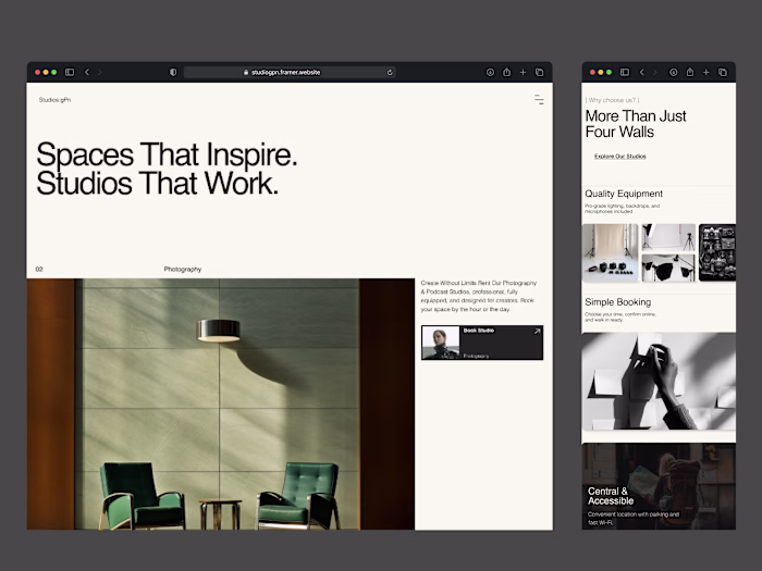 GPN Studios Website Design and Development