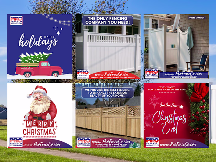 Graphics For Pro Fence Co