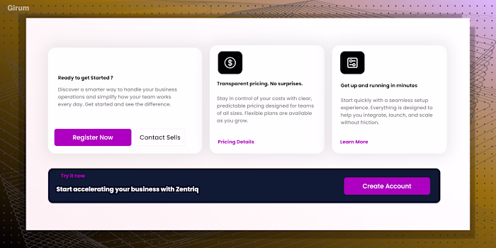 Card & CTA Design @Figma