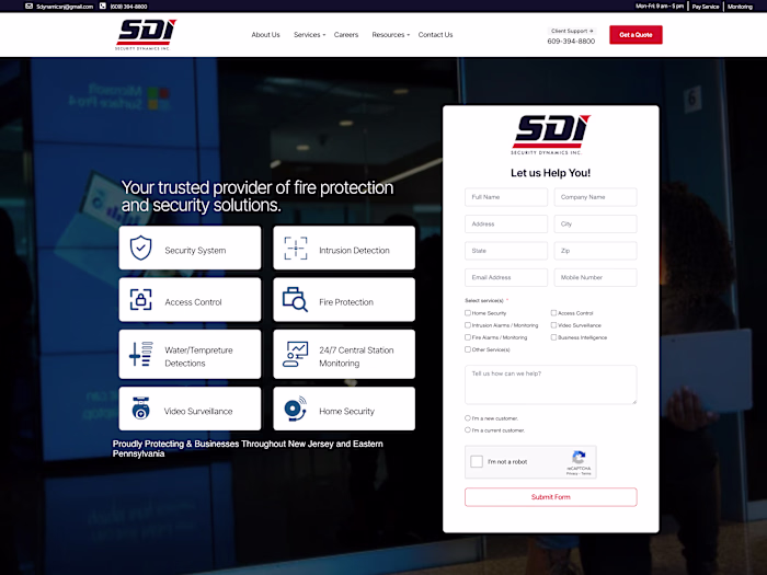 Creating Digital Presence For Security Solution Provider 