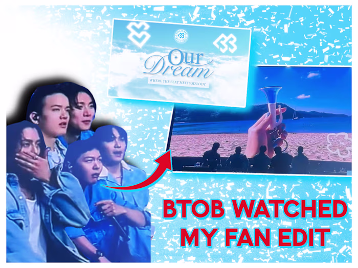 How BTOB Reacted to My Fan Edit in a Nationwide Meet-and-Greet