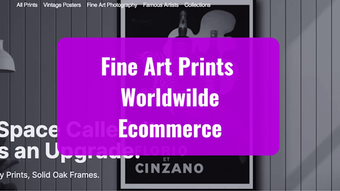 Management of Google Ads for Galrie.com Fine Art Prints