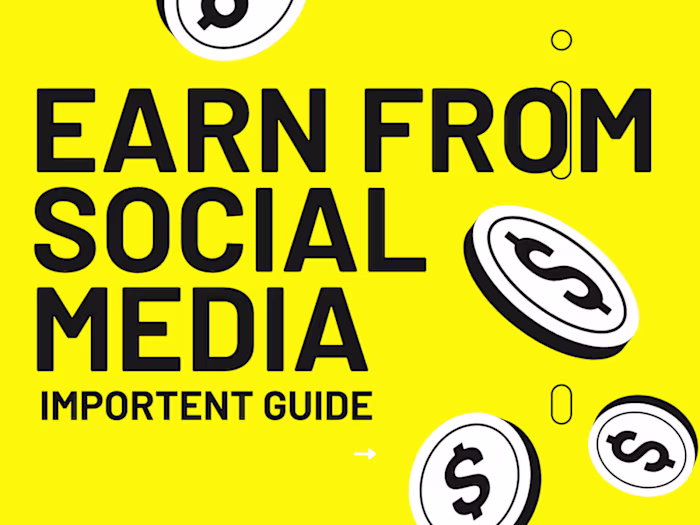 How to Earn from Social Media.