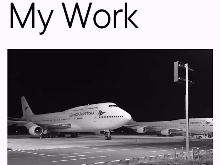 Personal Portofolio Site using Canva 