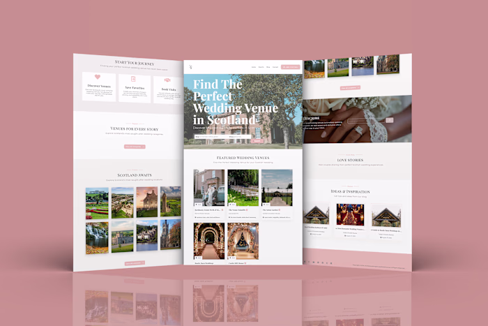 Scottish Wedding Venue - WordPress Directory Website Scottis...