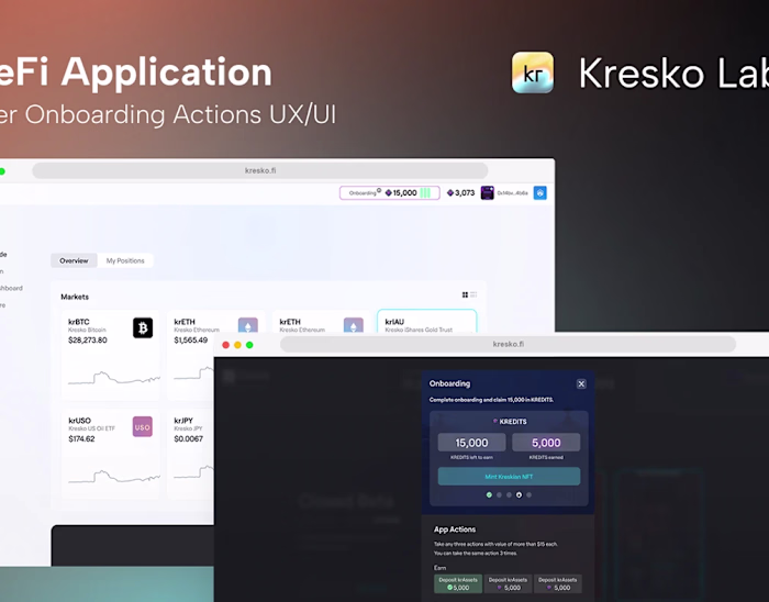 User Onboarding for Defi Web3 App CentoApp