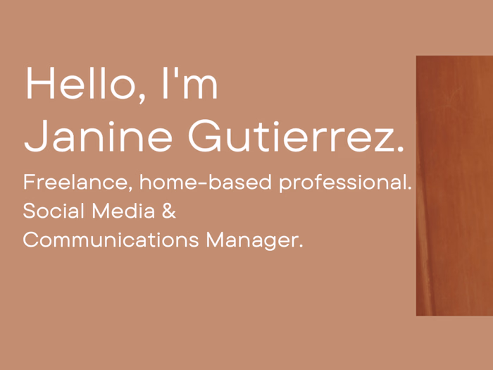 Janine Gutierrez - Portfolio