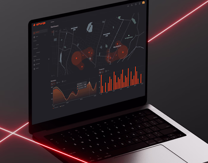 Web App UI/UX for Decentralized Mining Platform (Chirp)