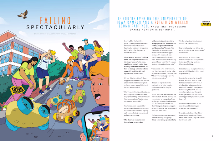 Illustrations for Spring 2026 Tippie