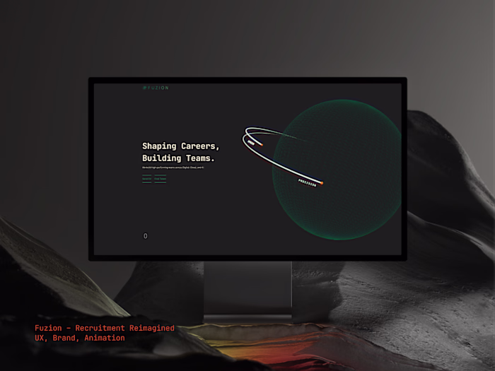 A Motion-Led Brand and Site for Next-Gen Recruitment