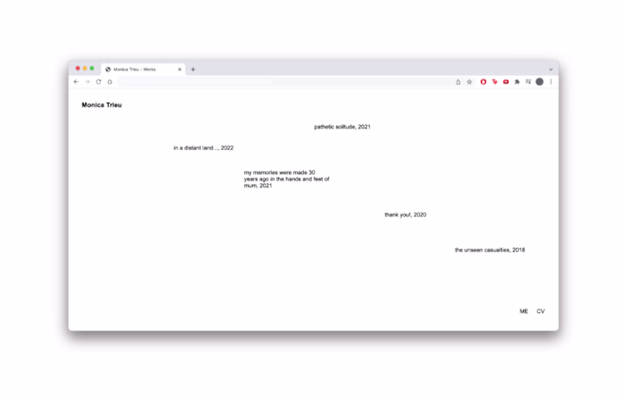 Website: Monica Trieu