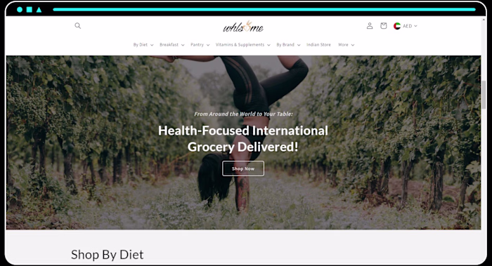 WHLSOME Shopify E-commerce Store