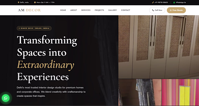 AM DECOR – Premium Interior
