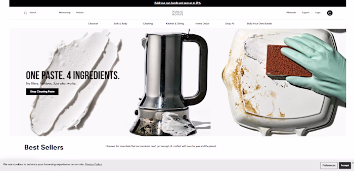 Public Goods is a membership-based