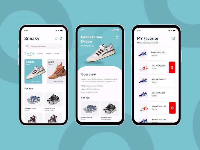 Sneaky: Sneaker Recommendation App
