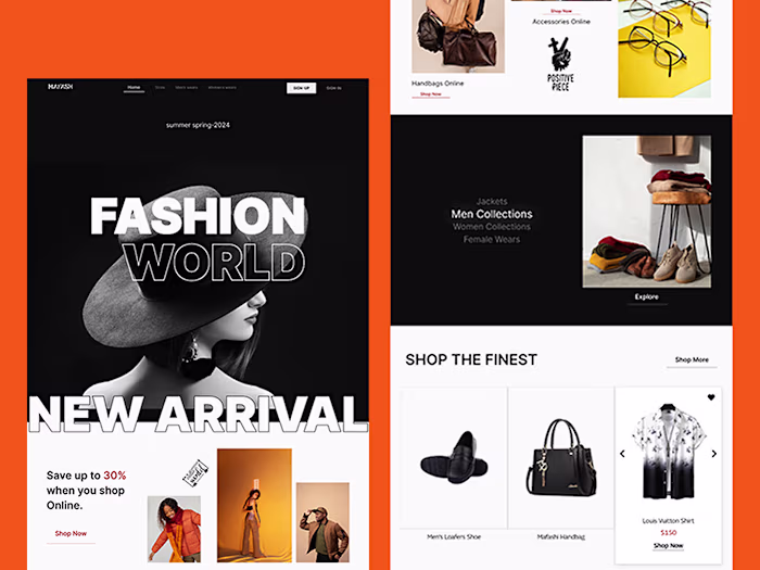 Fashion world website
