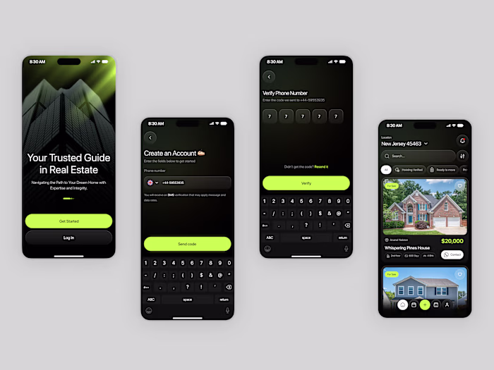 A clean and immersive onboarding