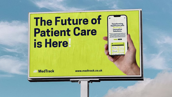 Streamlining Healthcare: MedTrak's Seamless SaaS Brand Identity