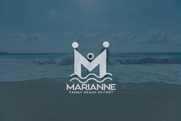 Logo Design and Sample Mockups For A Beach Resort