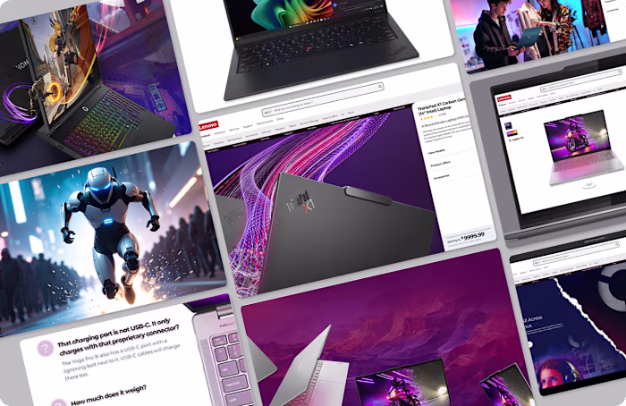 Lenovo Ecommerce Vision Design Concept