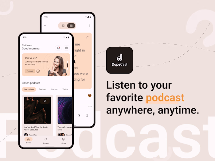 Dopecast - Podcast platform