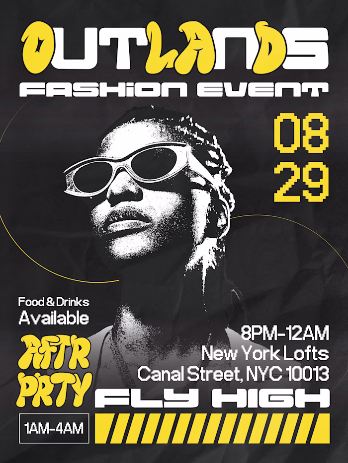 OUTLANDS Event Poster Design