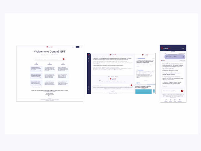 Designed new AI product for healthcare professionals