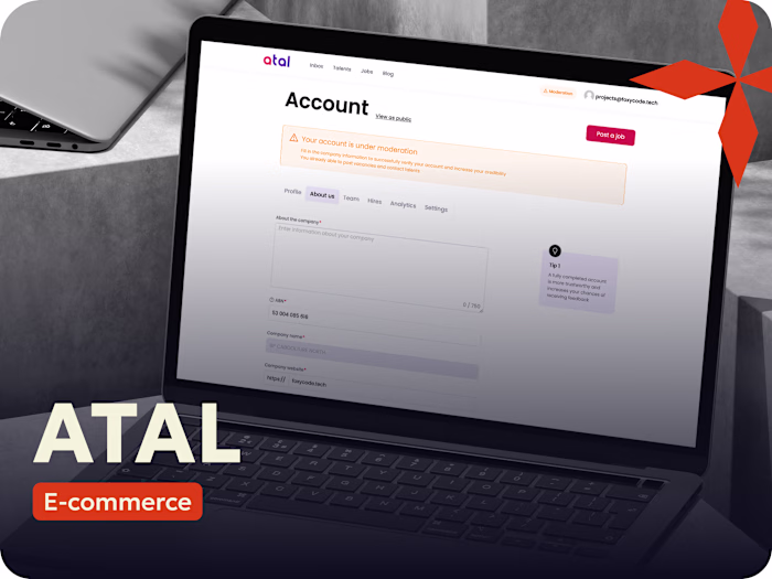 Development HR Recruitment SaaS Platform | Next.js & NodeJS