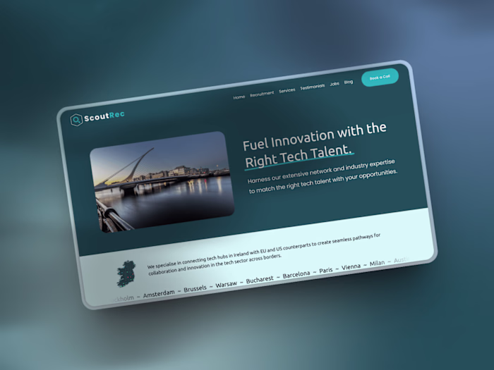 Scoutrec | Squarespace Website Development, Branding + Marketing