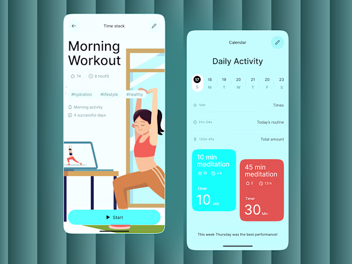 Routine Hero Wellbeing App Development