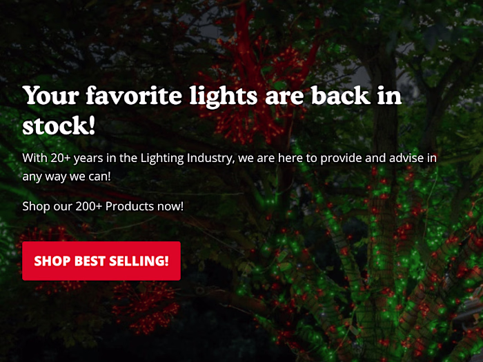 Lights for Christmas