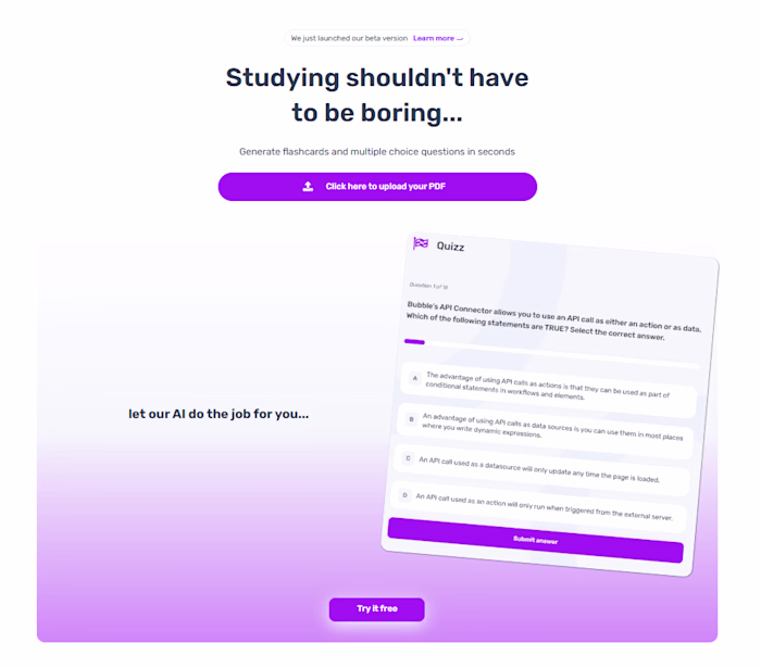 AI-Powered Study Platform
