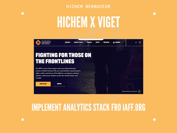 Analytics tracking for Viget agency clients