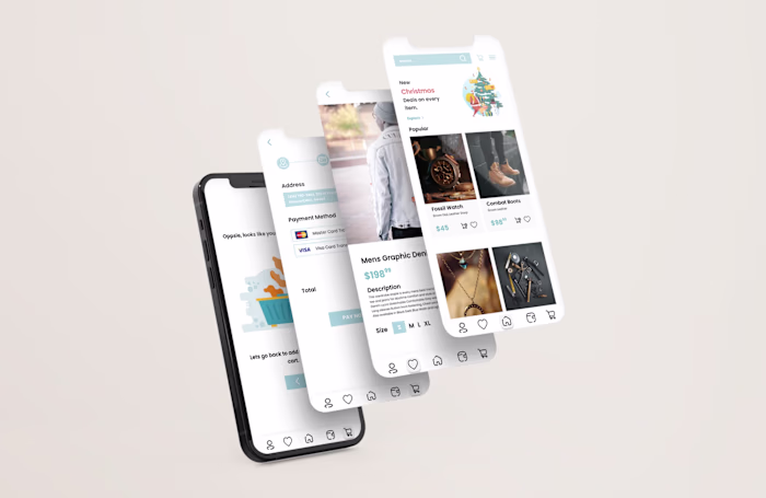 Shopping App Design