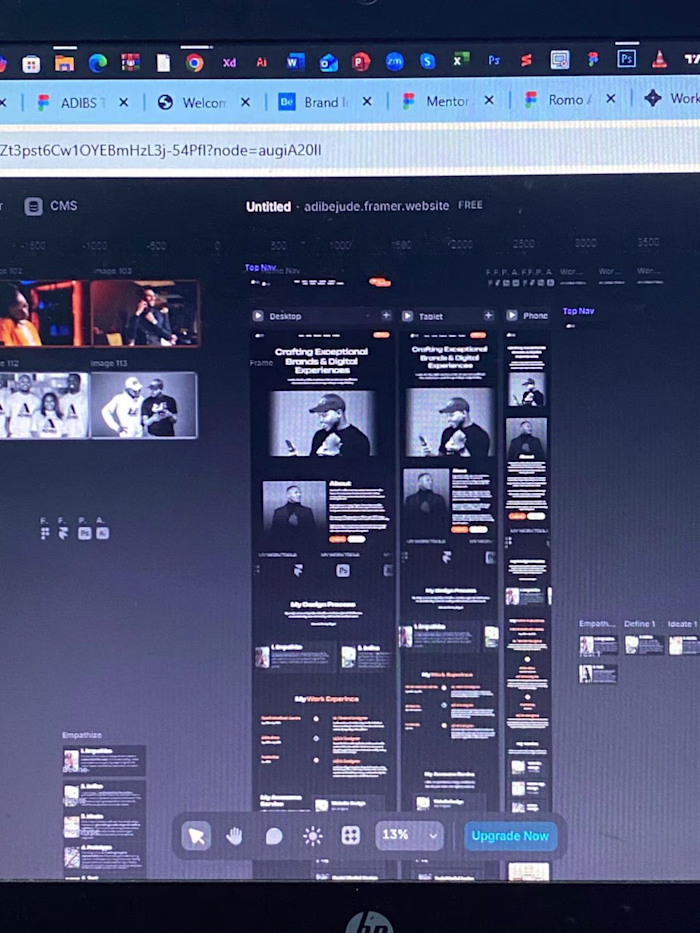 Cooking in @framer. I definitely need a framer gig right now!