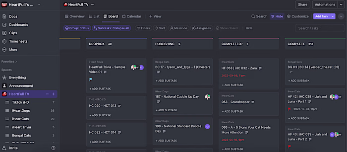 Launching and Managing HeartFull YouTube Channel from Scratch