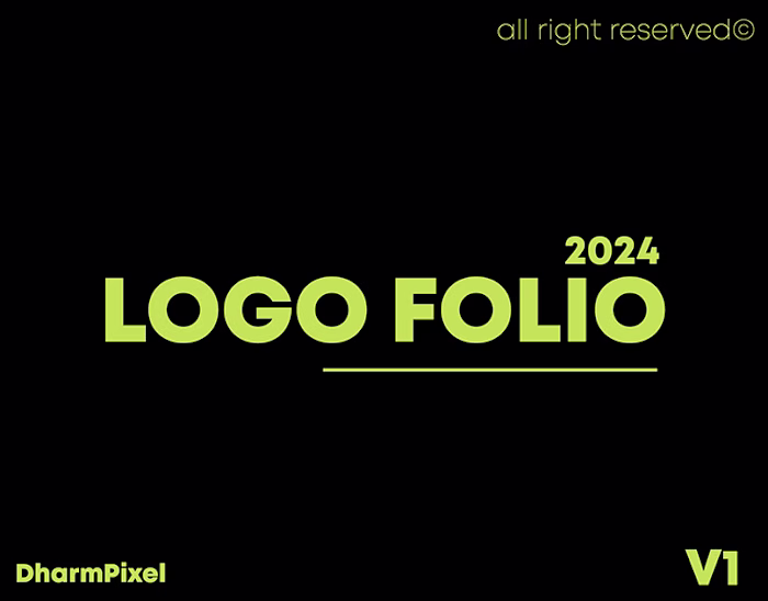 Logo Folio 2024 (V1) Logo Design, Branding, Identity