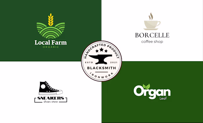 Custom and Unique Logo for Businesses