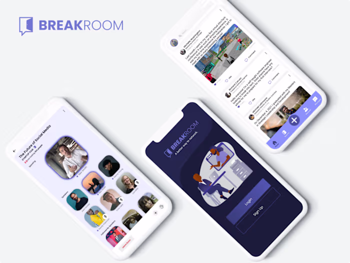 Breakroom - End-To-End Networking App — John Atteh