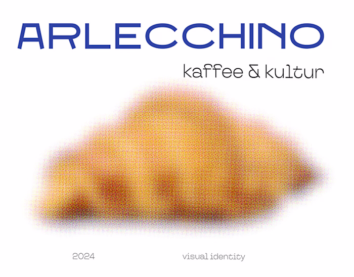 arlecchino kaffee & kultur visual identity