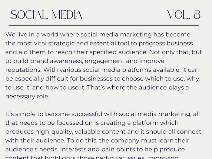 Bethany Woolley Portfolio - Blog post Copywriting