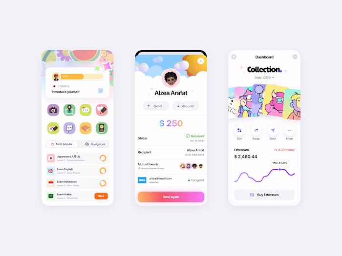 Playful iOS UI: Explorations