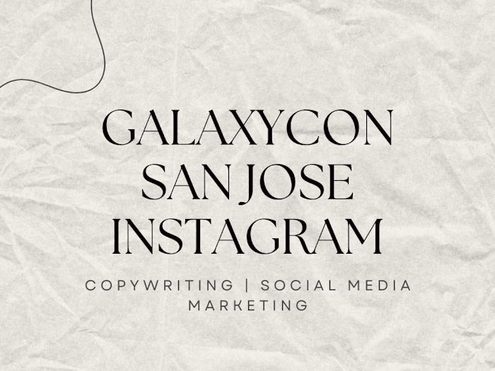GalaxyCon San Jose Instagram